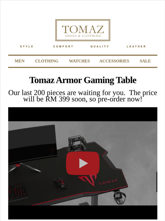 Tomaz Gaming Table – TOMAZ