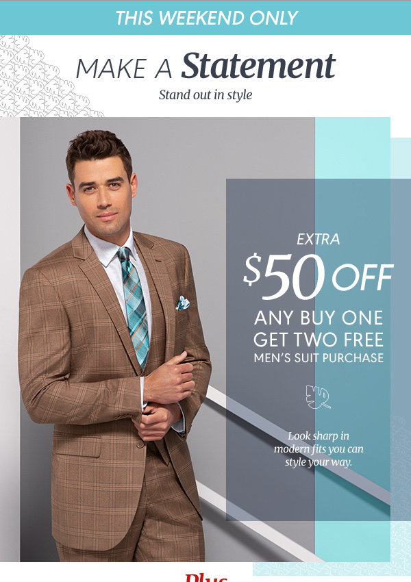 Men's Suits K&G / K G Fashion Superstore Holiday Event Tv Commercial