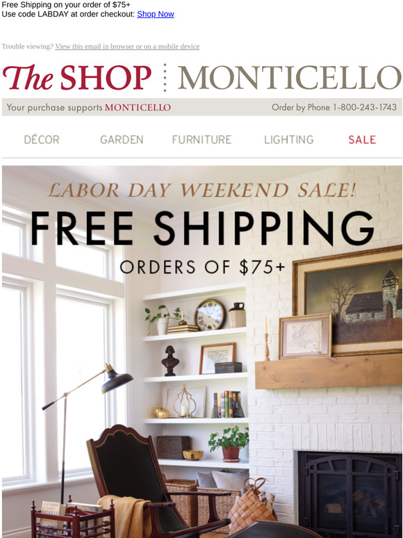 ⚡️ FREE Shipping— Labor Day Sale Starts Now!