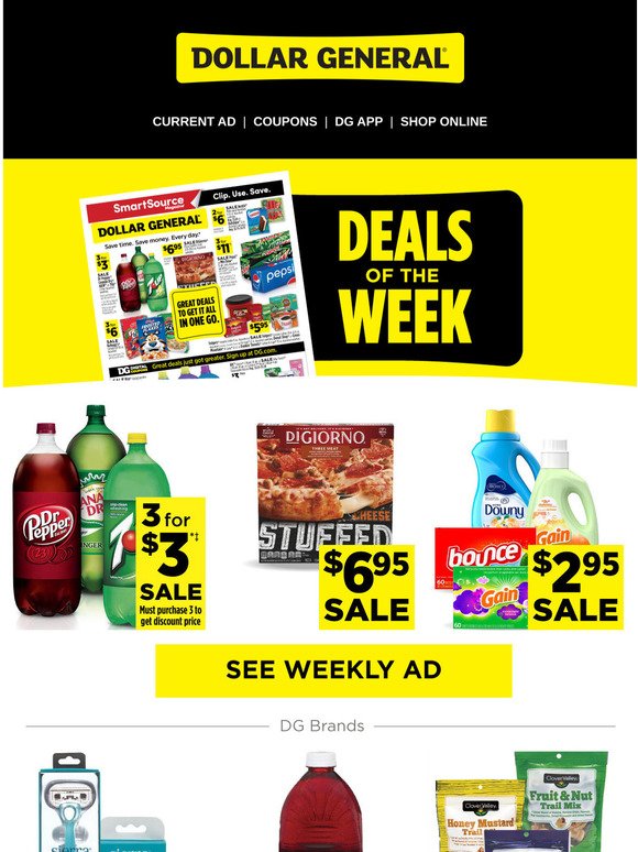 Dollar General: Your Weekly Ad is here. | Milled