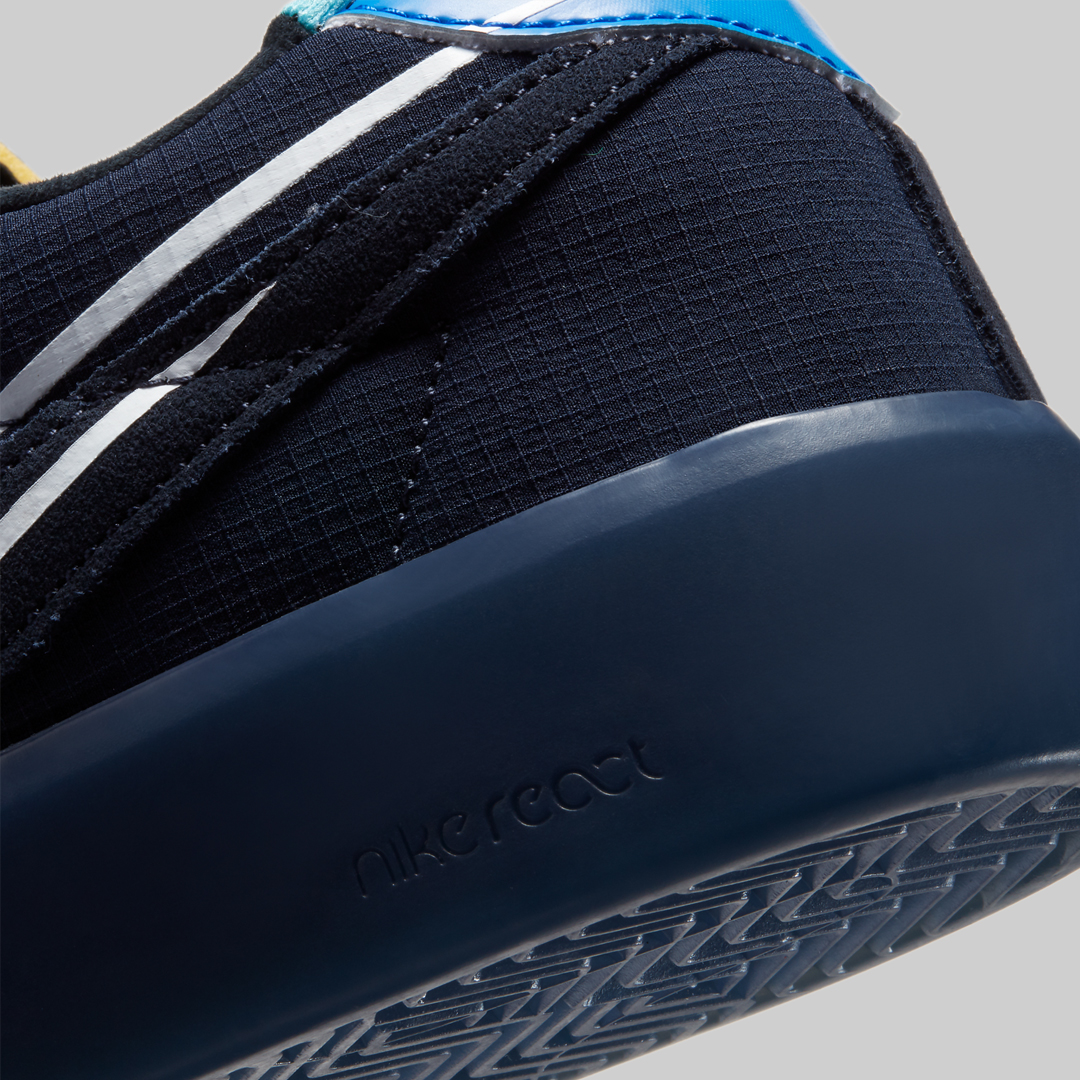 nike sb bruin react blue flame