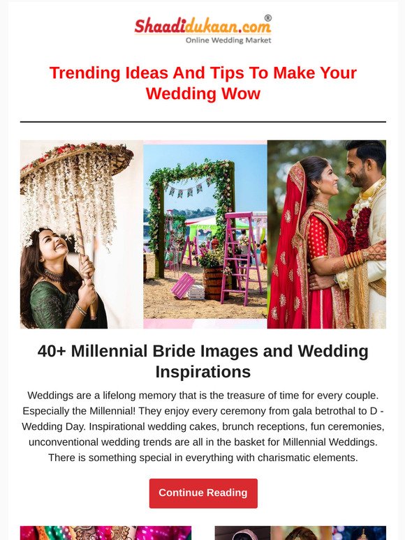 40+ Millennial Bride Images and Wedding Inspirations