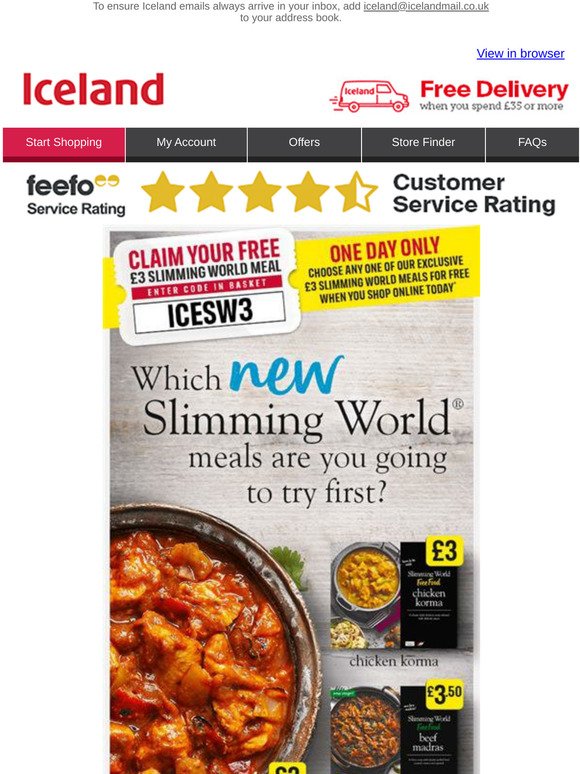 NEW Slimming World just landed PLUS a FREE £3 gift!