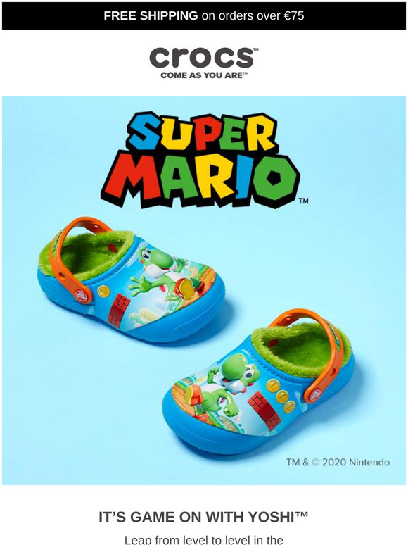 super mario crocs usa