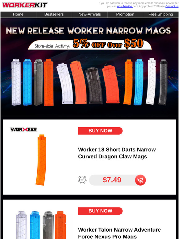 Workerk New Mags