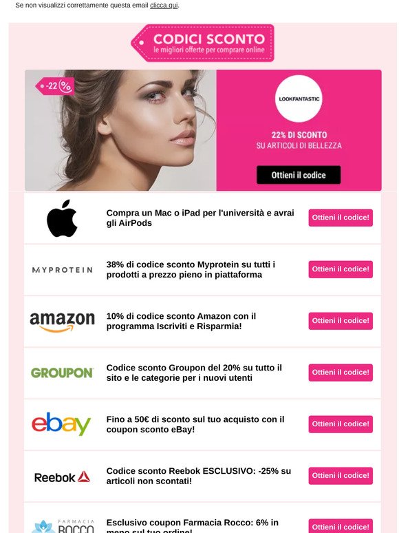 Gazzetta Store It Super Sconti Ebay Amazon Reebok E Altre Offerte Ti Aspettano Milled