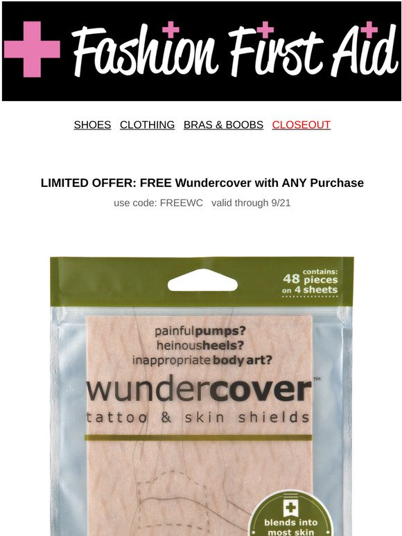 FREE Wundercover with ANY Purchase