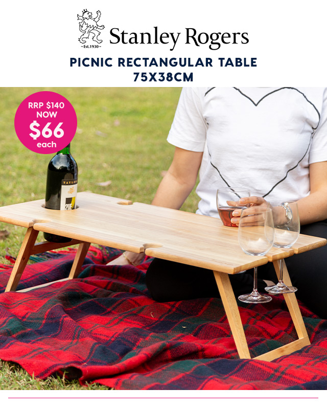 stanley rogers picnic table large