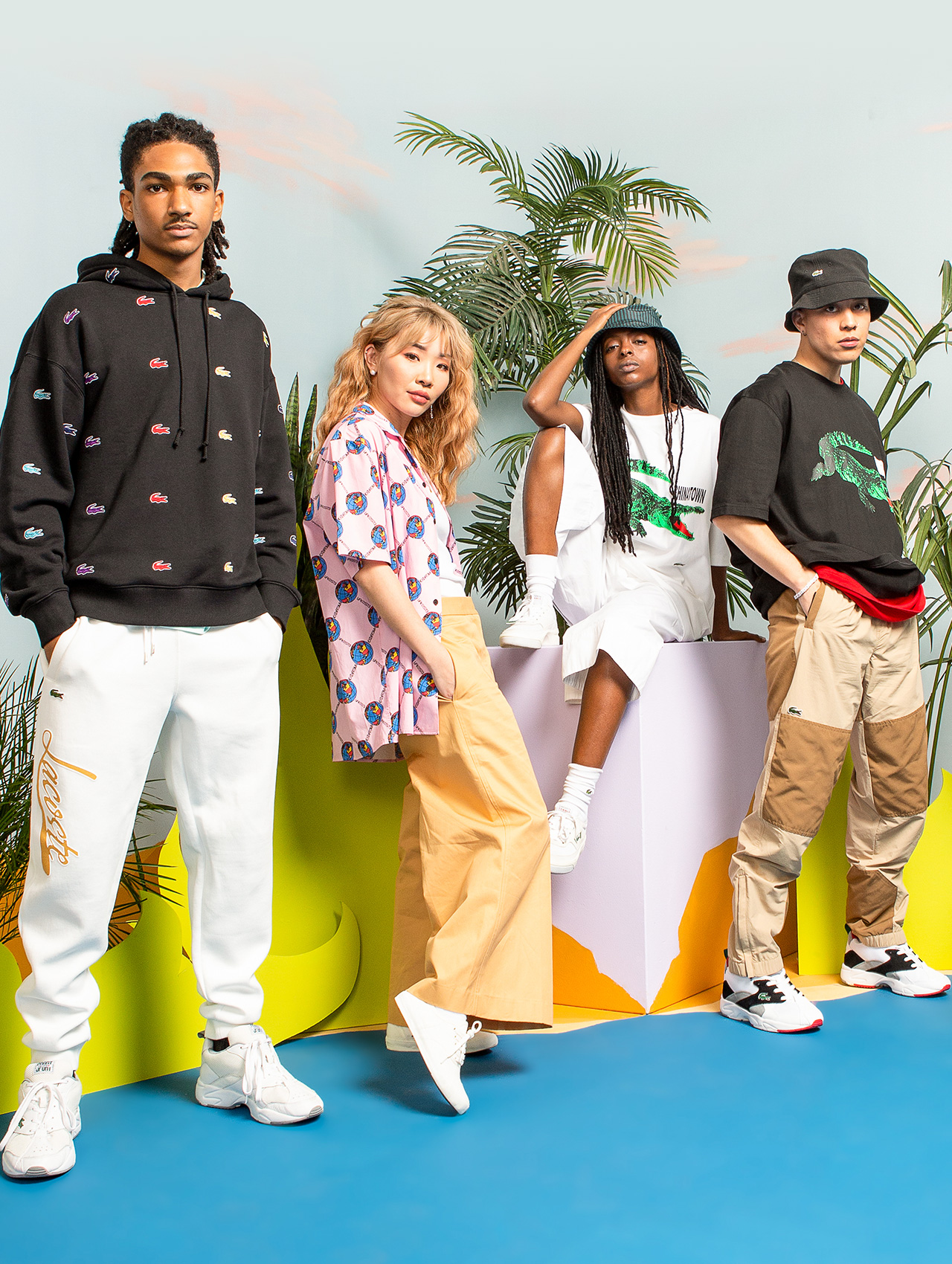 lacoste x chinatown market
