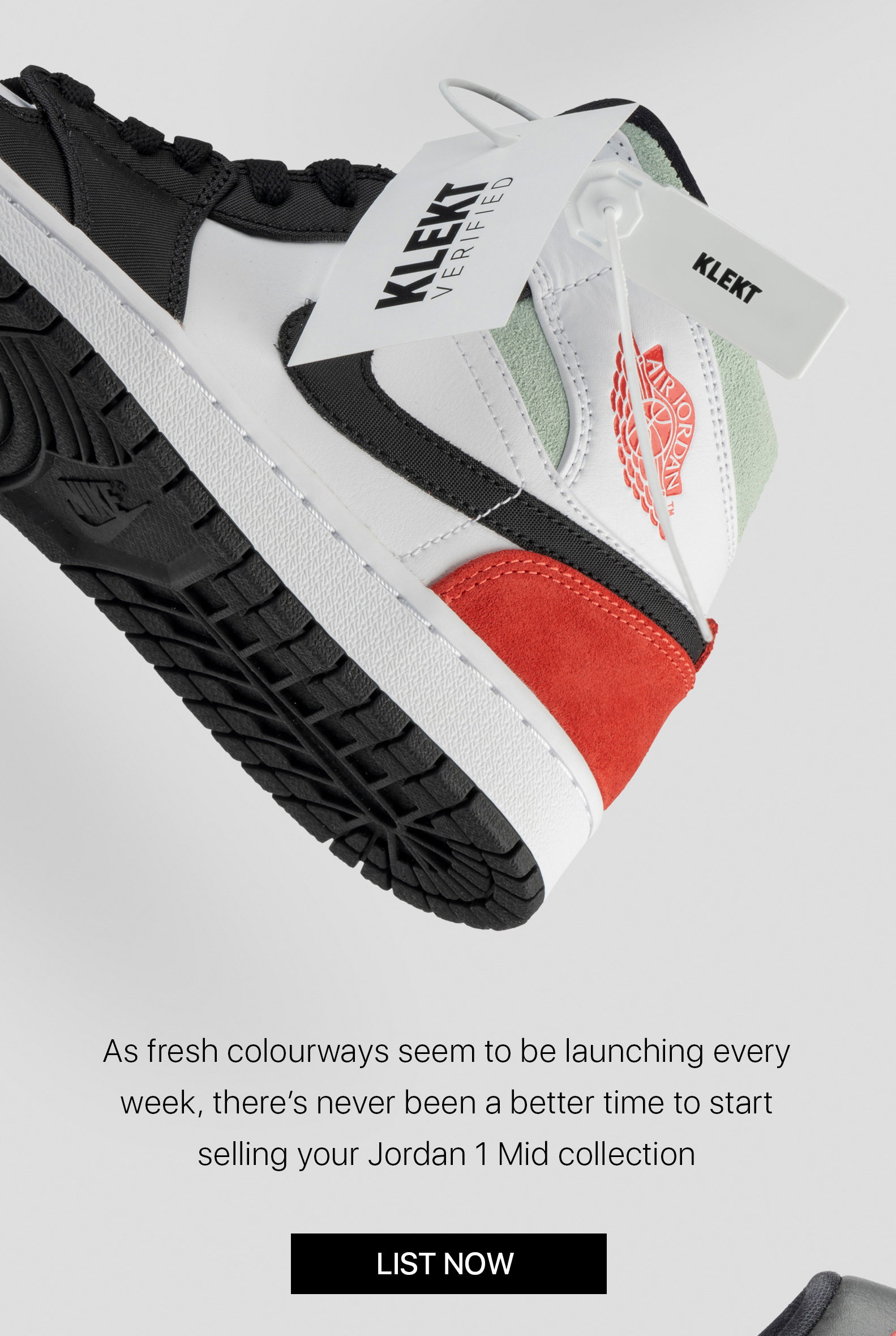 klekt.in: The Seller's Digest: Air Jordan 1 Mid 🔥 | Milled