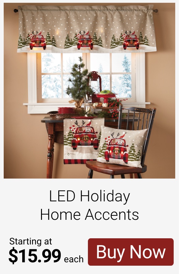 Lakeside Collection Nostalgic Red Truck Decor Milled