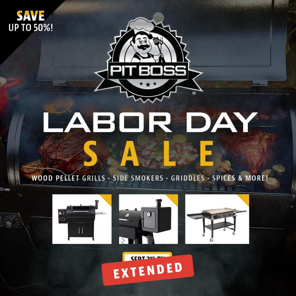 pit boss labor day sale