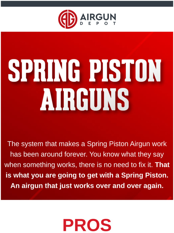 Airgun Depot Spring Piston vs. Gas Piston Showdown Milled