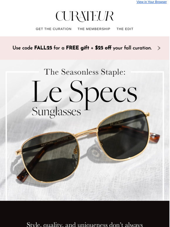 The seasonless staple...
