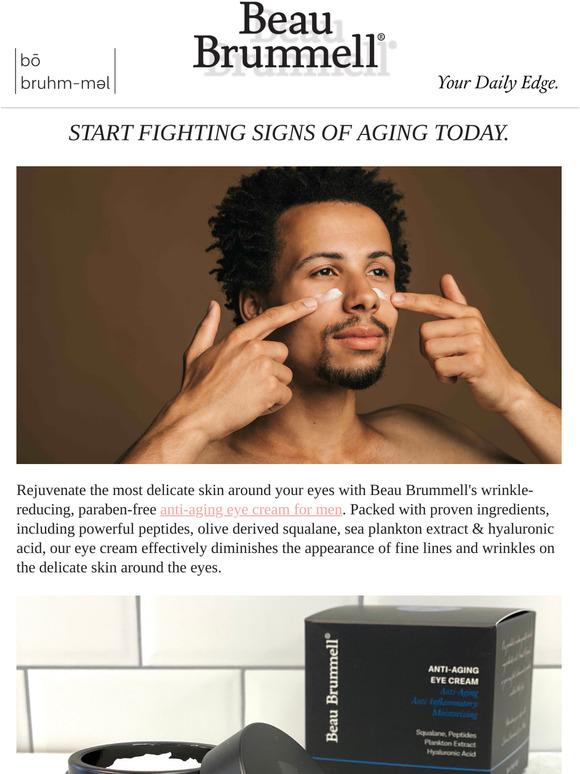 Fight signs of aging with our powerful Anti-aging Eye Cream.