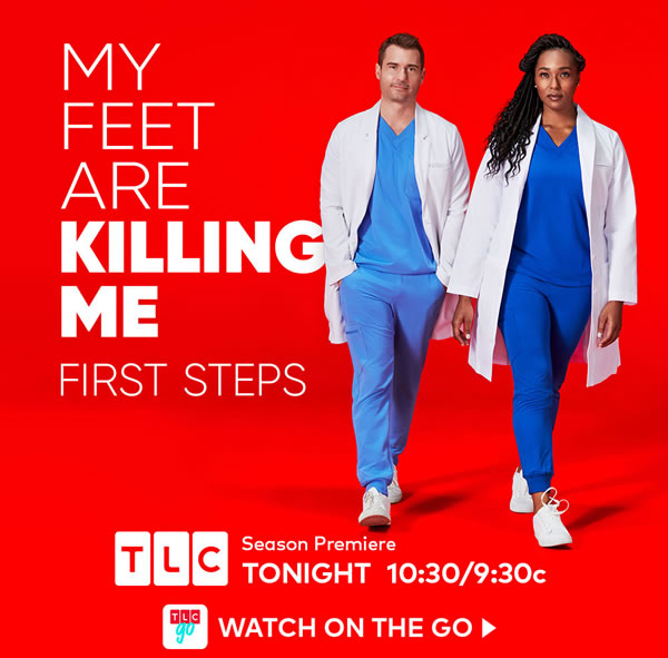 Tlc Finding Hope One Step At A Time My Feet Are Killing Me First Steps Tonight 10 30 9 30c Milled