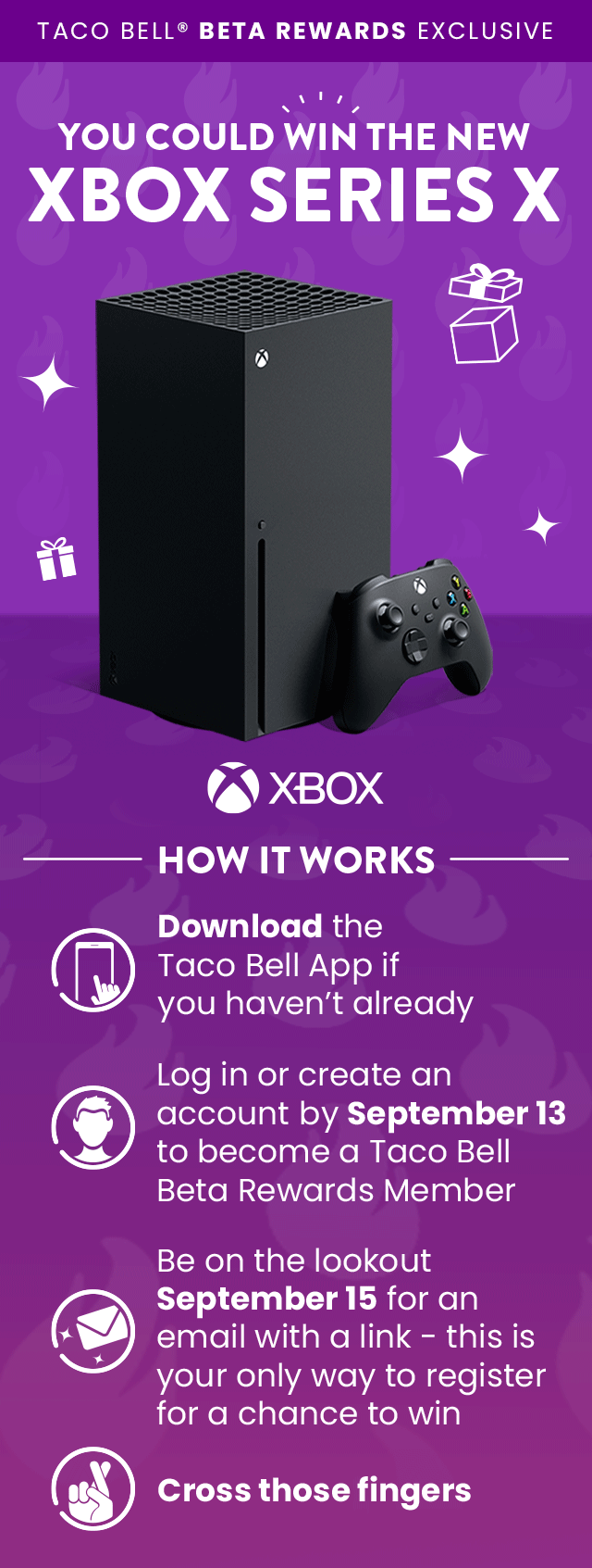 taco bell free xbox series x