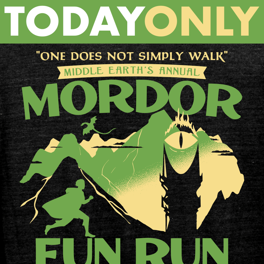 snorgtees mordor fun run