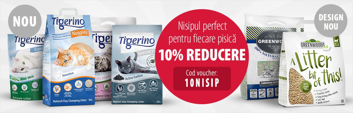 zooplus RO: -10% la Nisipul Tigerino u0026 Greenwoods! ☆🐱☆ Milled