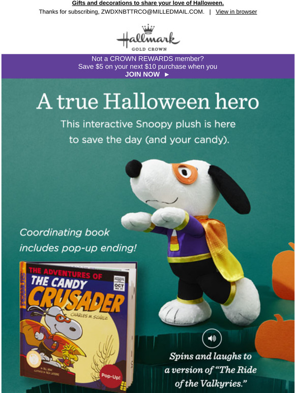 Hallmark Have A Spirited Halloween With Snoopy And The Gang Milled