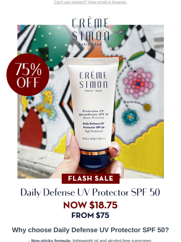Private Sale: Crowd Favorite Sunscreen NOW $18.75 (from $85)
