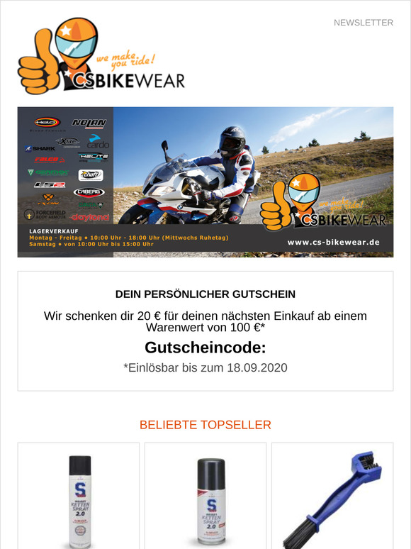 Gutschein für deinen nächsten Einkauf