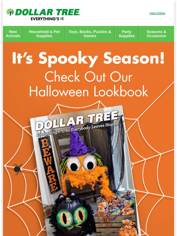 Dollar Tree 👻 Our Halloween Lookbook is Here! Milled