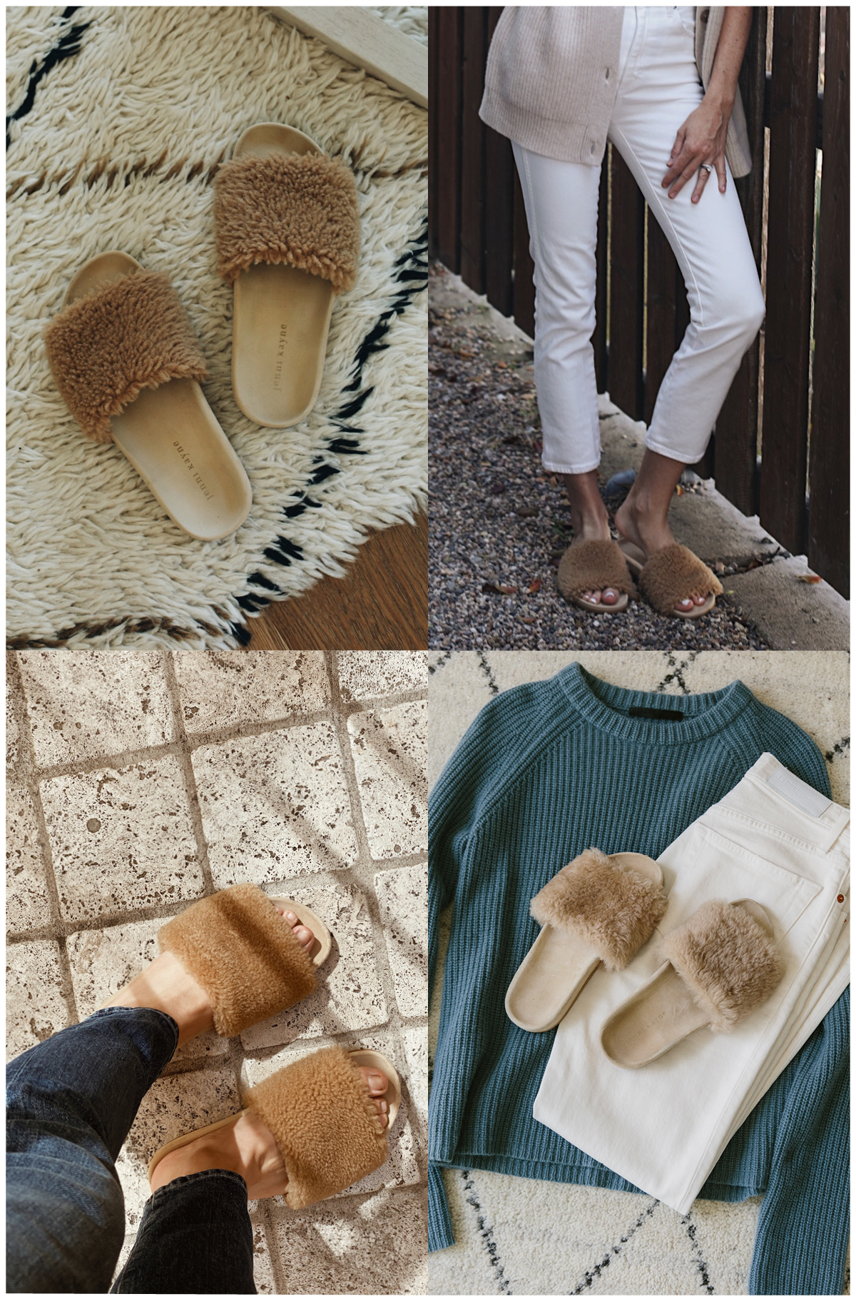 jenni kayne shearling slides