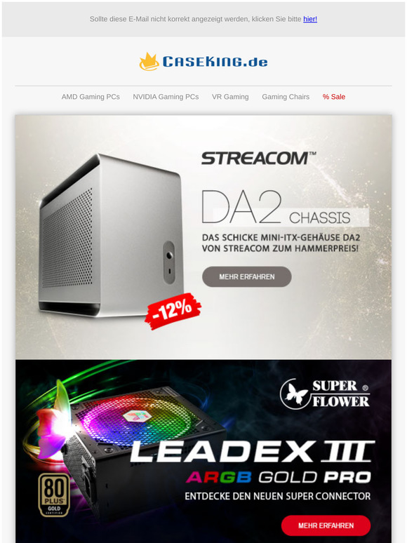 👑 Mini-ITX Gehäuse zum Hammerpreis, Leistungfähige Netzteile für Overclocker