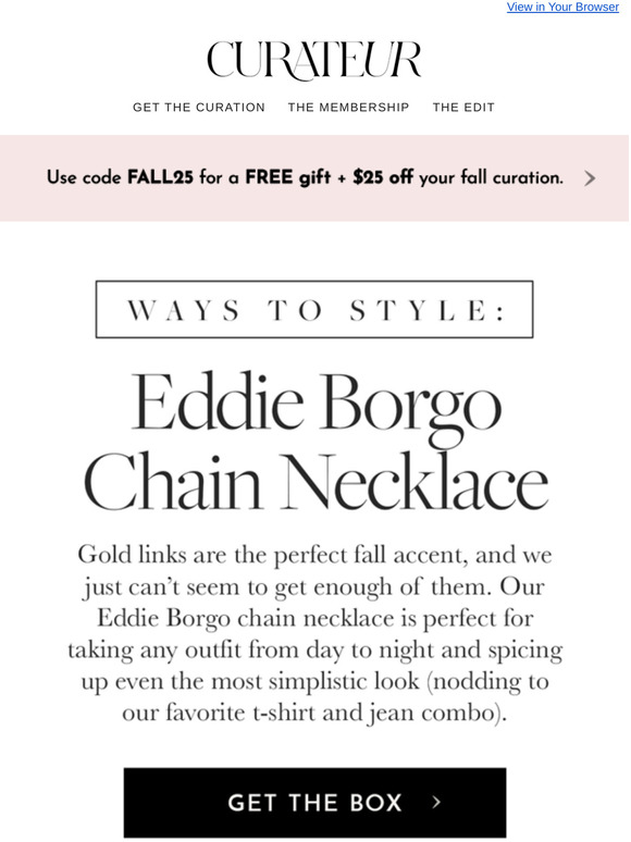 Rachel Zoe's favorite fall accent