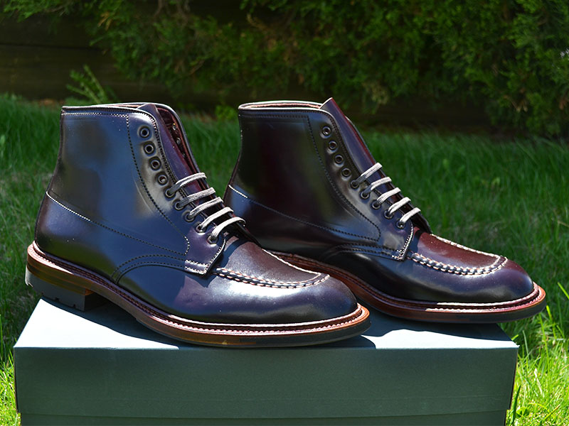 cordovan indy boot
