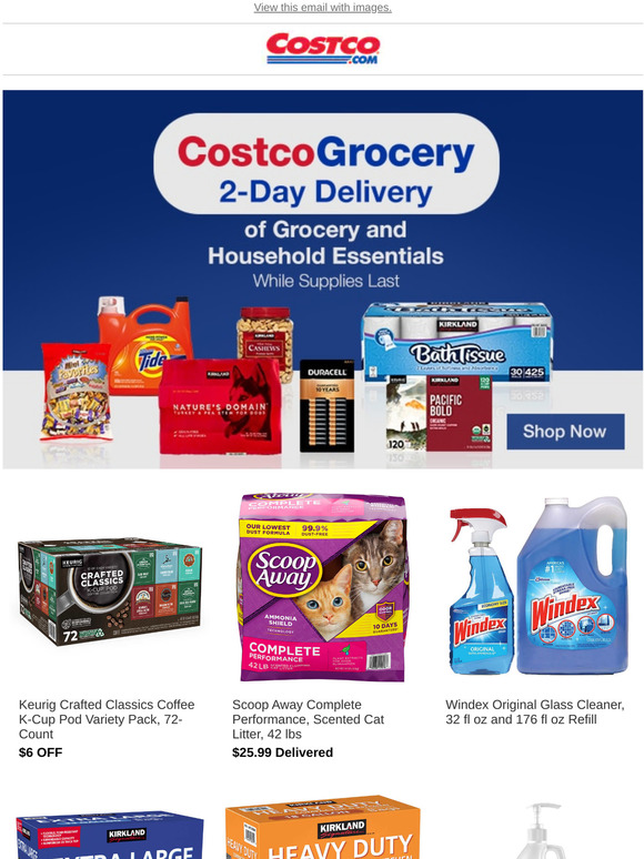 Costco Get Your Costco Trip Delivered! Choose 2Day or SameDay