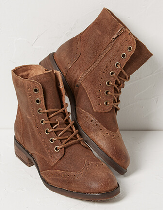 camilla lace up boots