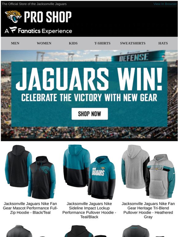 ايفون ١١ عادي Jacksonville Jaguars Fan Shop: Jaguars Win Week 1! Celebrate in ... ايفون ١١ عادي