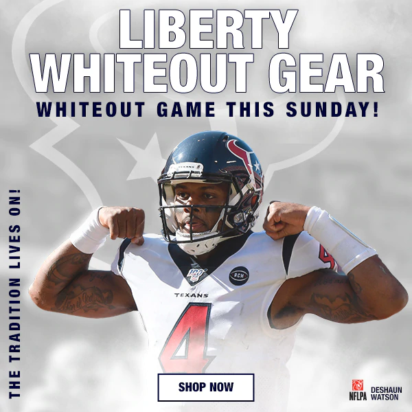 liberty white texans jersey