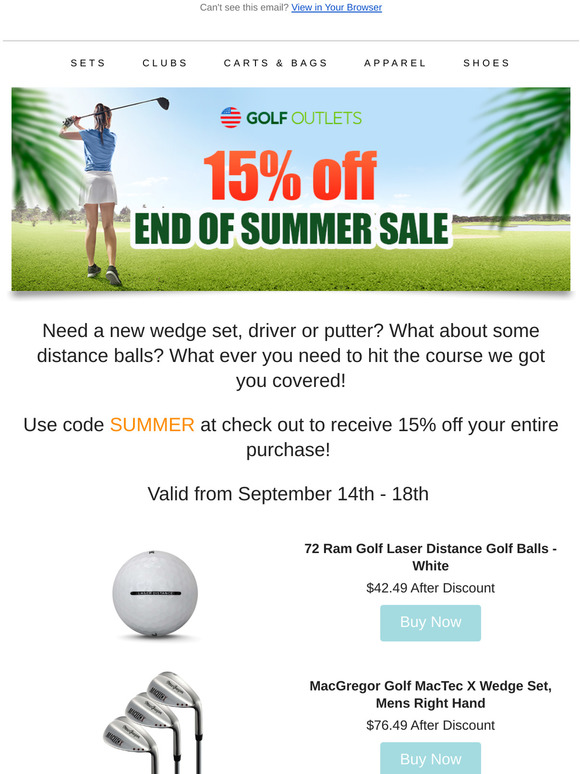 End of Summer Sale! 😎 15% OFF SITEWIDE