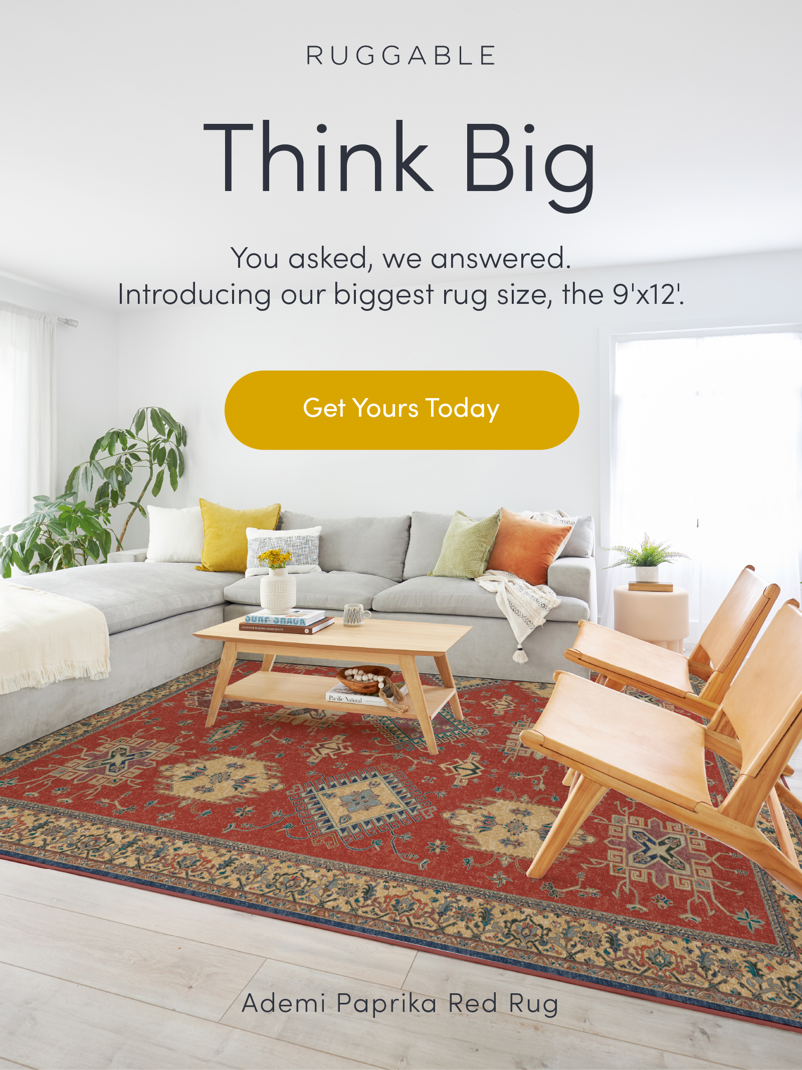 Ruggable cover 9 x 12