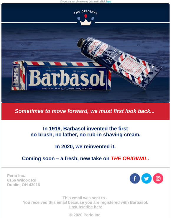 100 Years of Shaving Excellence has led to THIS...