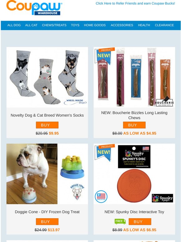 Breed Specific Socks & More Great Deals!