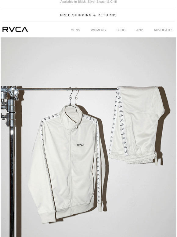 rvca track pants