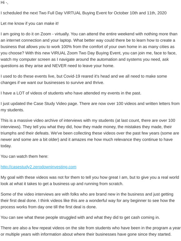 25 Hours of Case Study Videos - A Massive, FREE Training Archive