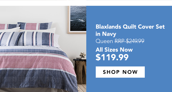 sheridan blaxlands quilt cover set