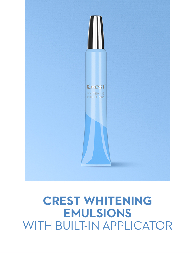Crest White Smile NEW Crest Whitening Emulsions is here 🎉 Milled