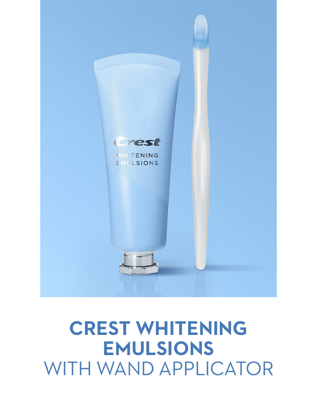 Crest White Smile NEW Crest Whitening Emulsions is here 🎉 Milled