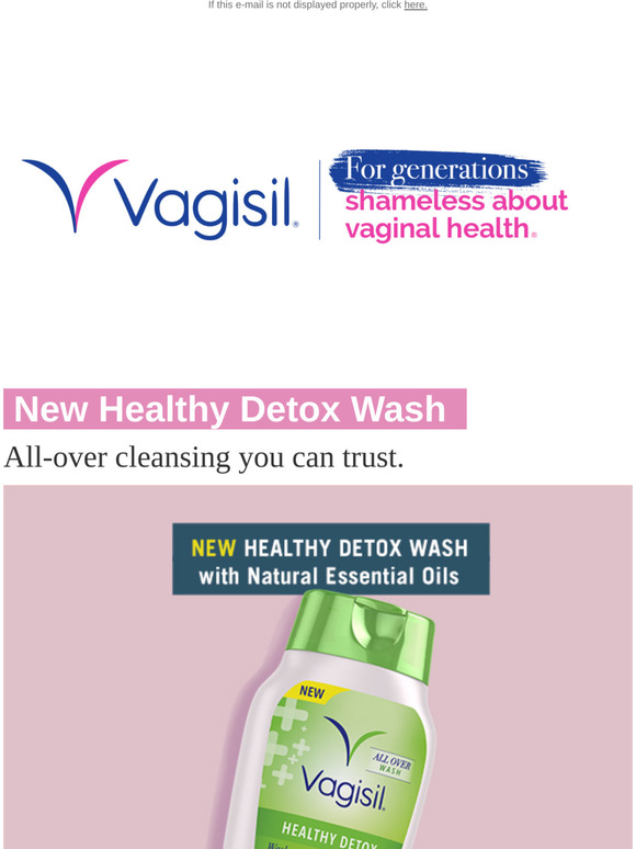 vagisil detox wash