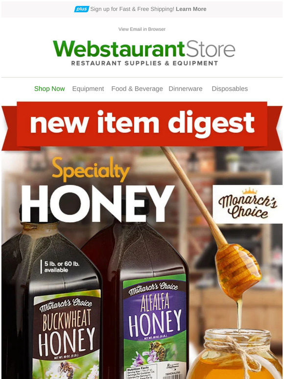 The WEBstaurant Store New to staurantStore Products from Great