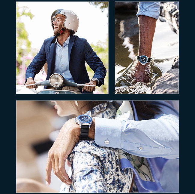 Panerai: PAMCAST Spirit of Italy: Shop The Exclusive Submersible Azzurro  42MM | Milled