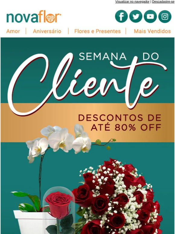 Semana do cliente com atÃ© 80% OFF! ï»¿ð±ï»¿ð