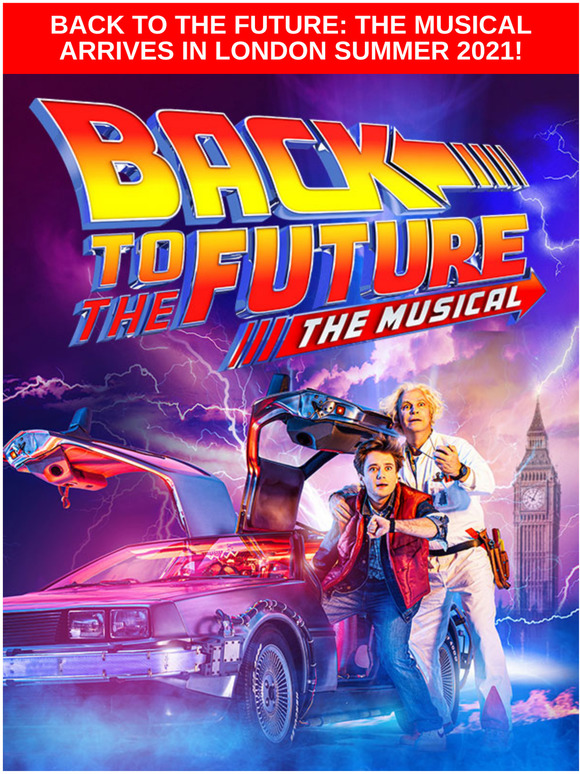 Back to the Future: The Musical on sale now