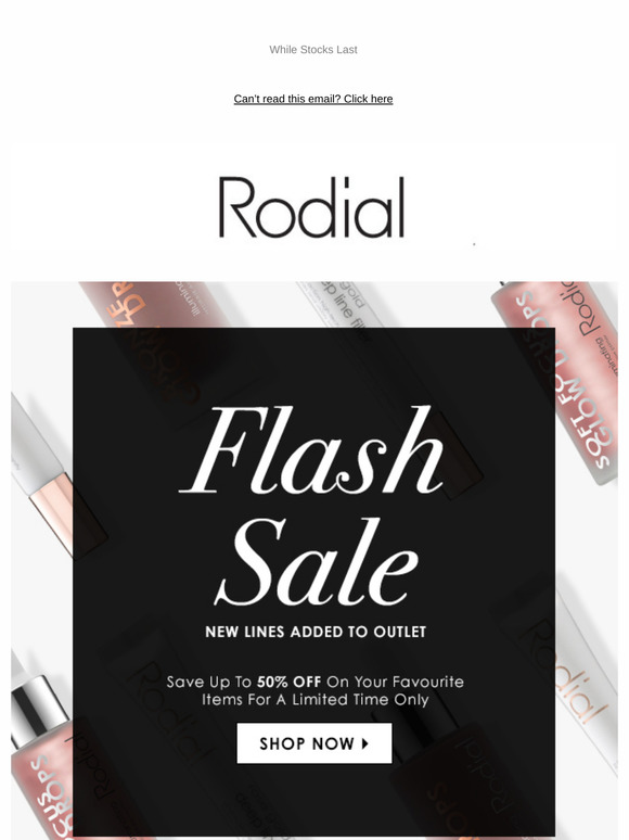 rodial sale
